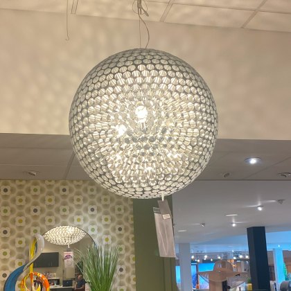 Dar - Serafina 6 Light Pendant Brushed Dar - Serafina 6 Light Pendant Brushed