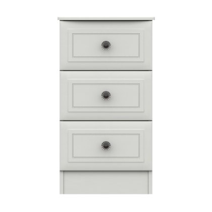 Devon - Three Drawer Bedside Chest (Soft Close) Devon - Three Drawer Bedside Chest (Soft Close)