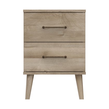 Dorset - Two Drawer Bedside Chest (Soft Close) Dorset - Two Drawer Bedside Chest (Soft Close)
