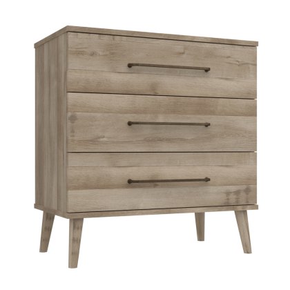 Dorset - Three Drawer Chest (Soft Close) Dorset - Three Drawer Chest (Soft Close)