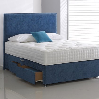 Chatsworth - Mattress Divan and Headboard Set (2 Drawers) Chatsworth - Mattress Divan and Headboard Set (2 Drawers)