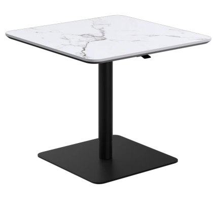 Sardinia - Bistro Bar Table (Marble Look White) Sardinia - Bistro Bar Table (Marble Look White)