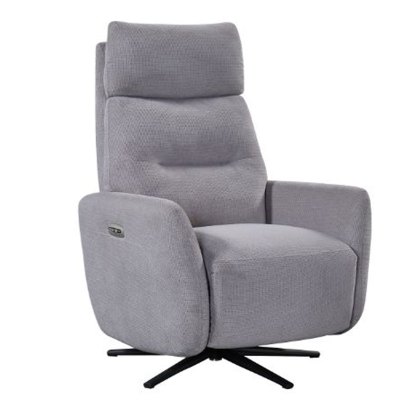 Nashville - Power Swivel Recliner Chair (Pewter) Nashville - Power Swivel Recliner Chair (Pewter)
