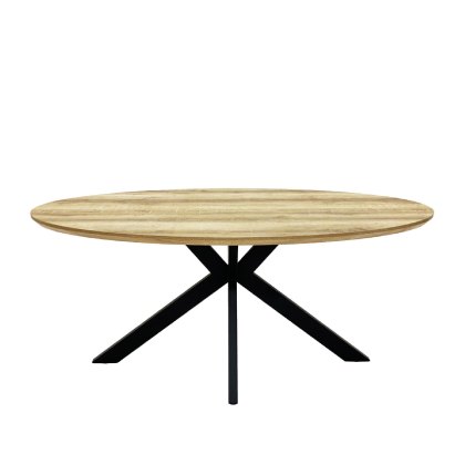 Prescot - Oval Dining Table 180cm (Oak) Prescot - Oval Dining Table 180cm (Oak)