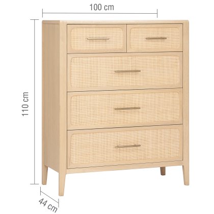 Casera - Five Drawer Chest Casera - Five Drawer Chest