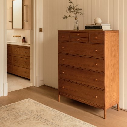 Ercol Salina - 8 Drawer Tall Chest Ercol Salina - 8 Drawer Tall Chest