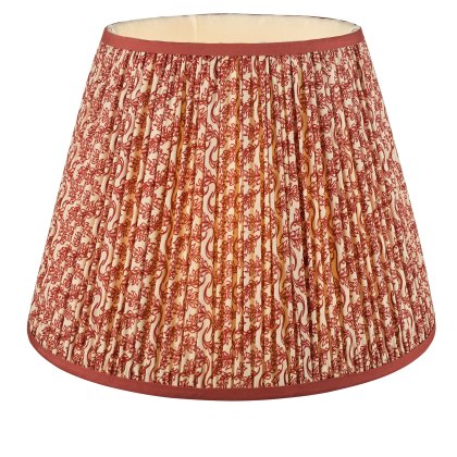 Dar - Esther Red Cotton Empire Shade (40cm) Dar - Esther Red Cotton Empire Shade (40cm)