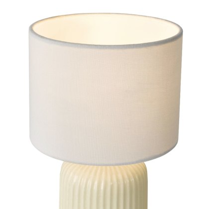 Dar - Gigi Cream Table Lamp With Shade (Twin Pack) Dar - Gigi Cream Table Lamp With Shade (Twin Pack)