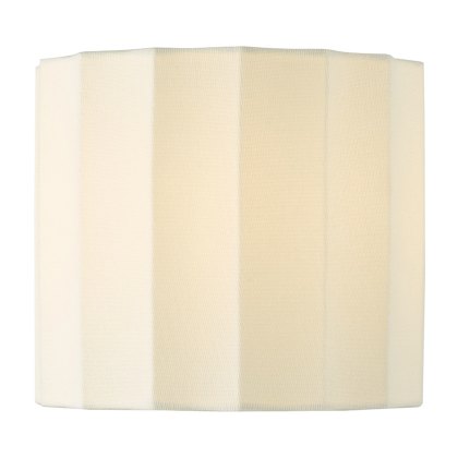 Dar - Noura Ivory Linen Drum Shade (18cm) Dar - Noura Ivory Linen Drum Shade (18cm)