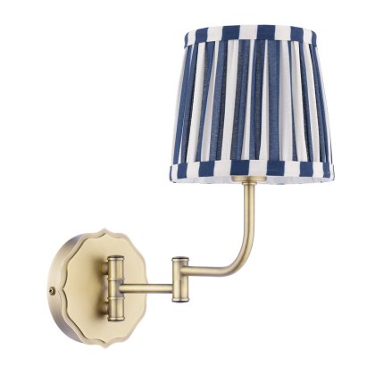 Laura Ashley - Denwick Wall Light (Matt Antique Brass) Laura Ashley - Denwick Wall Light (Matt Antique Brass)