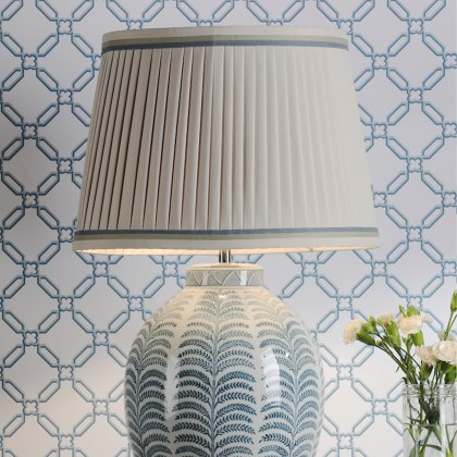 Laura Ashley - Stannard Blue Table Lamp Laura Ashley - Stannard Blue Table Lamp