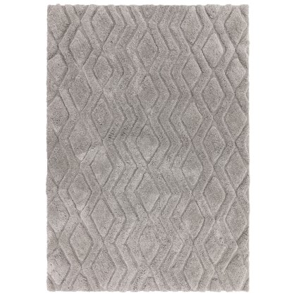 Harrison - Silver Shaggy Rug Harrison - Silver Shaggy Rug
