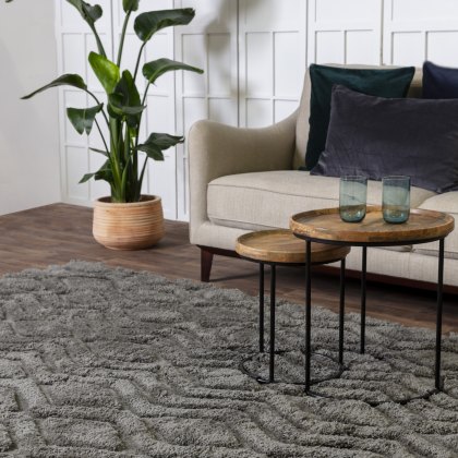 Harrison - Charcoal Shaggy Rug Harrison - Charcoal Shaggy Rug