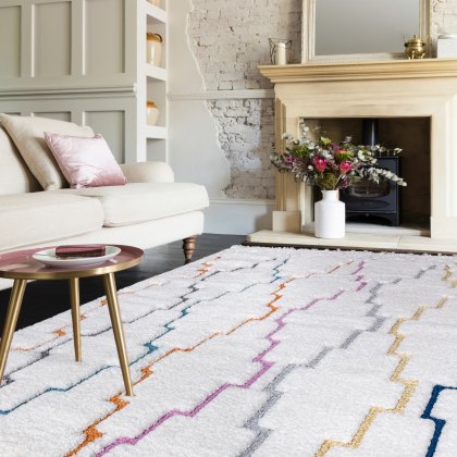Ariana - Trellis Shaggy Rug Ariana - Trellis Shaggy Rug