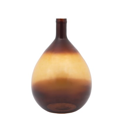 Accessories - Rueda Giant Glass Bottle Vase Amber Accessories - Rueda Giant Glass Bottle Vase Amber