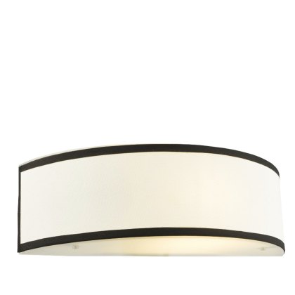 Dar - Jemima White Frosted Acrylic Wall Light (With Shade) Dar - Jemima White Frosted Acrylic Wall Light (With Shade)
