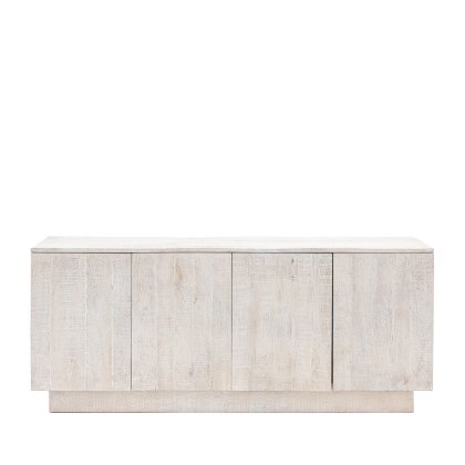 Iowa - 4 Door Sideboard (Whitewash) Iowa - 4 Door Sideboard (Whitewash)