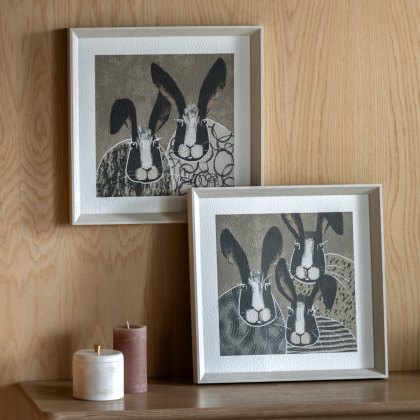 Animal Antics II - Framed Art Set of 2 Animal Antics II - Framed Art Set of 2