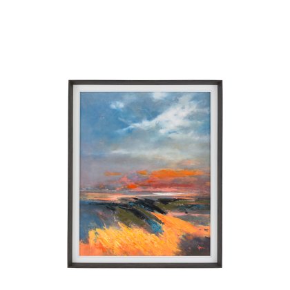 Coastal Glow - Framed Canvas Coastal Glow - Framed Canvas