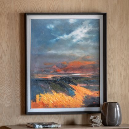 Coastal Glow - Framed Canvas Coastal Glow - Framed Canvas