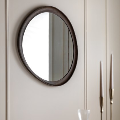 Mirrors - Copenhagen Pebble Mirror (Walnut) Mirrors - Copenhagen Pebble Mirror (Walnut)