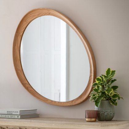 Mirrors - Copenhagen Pebble Mirror (Oak) Mirrors - Copenhagen Pebble Mirror (Oak)
