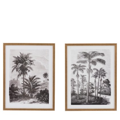 Colonial Sketches - Framed Art Set of 2 Colonial Sketches - Framed Art Set of 2