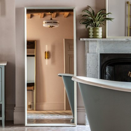 Mirrors - Ashbury Leaner Mirror White Mirrors - Ashbury Leaner Mirror White