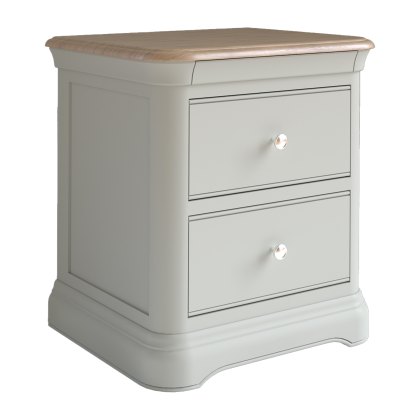 Cromwell - Bedside Chest 2 Drawers Cromwell - Bedside Chest 2 Drawers