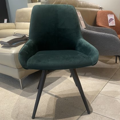 Malta - Dining Chair (Forest Green Velvet) Malta - Dining Chair (Forest Green Velvet)