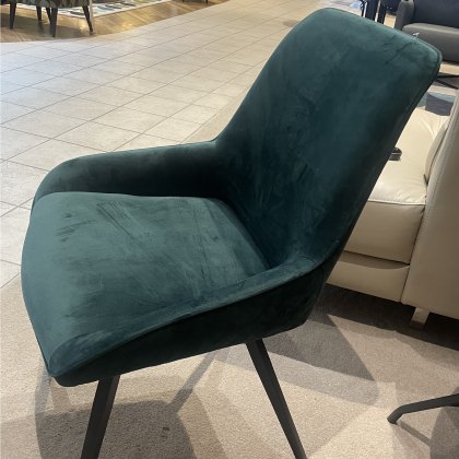 Malta - Dining Chair (Forest Green Velvet) Malta - Dining Chair (Forest Green Velvet)