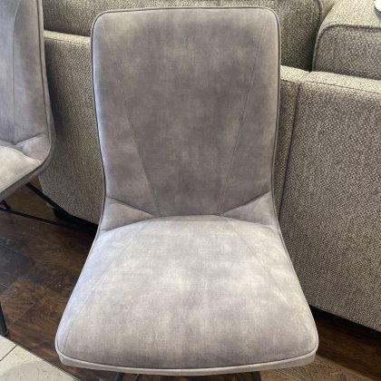Lola - Dining Chair (Grey Fabric) Lola - Dining Chair (Grey Fabric)