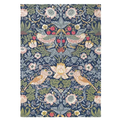 Morris Co - Strawberry Thief Indigo Rug Morris Co - Strawberry Thief Indigo Rug