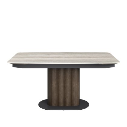 Modena - Travertine Ceramic Extending Dining Table (160-220cm) Modena - Travertine Ceramic Extending Dining Table (160-220cm)