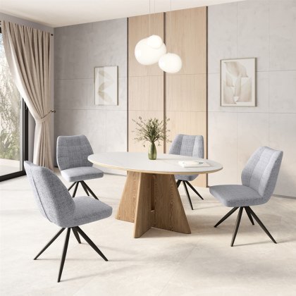 Ravello - Oval Dining Table (160cm) Ravello - Oval Dining Table (160cm)