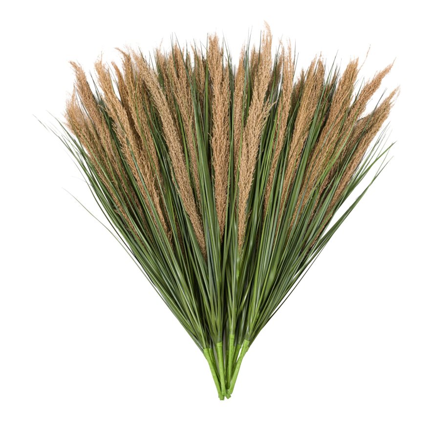 Faux Plants - Faux Grass with Feather Seed (12pk) Faux Plants - Faux Grass with Feather Seed (12pk)