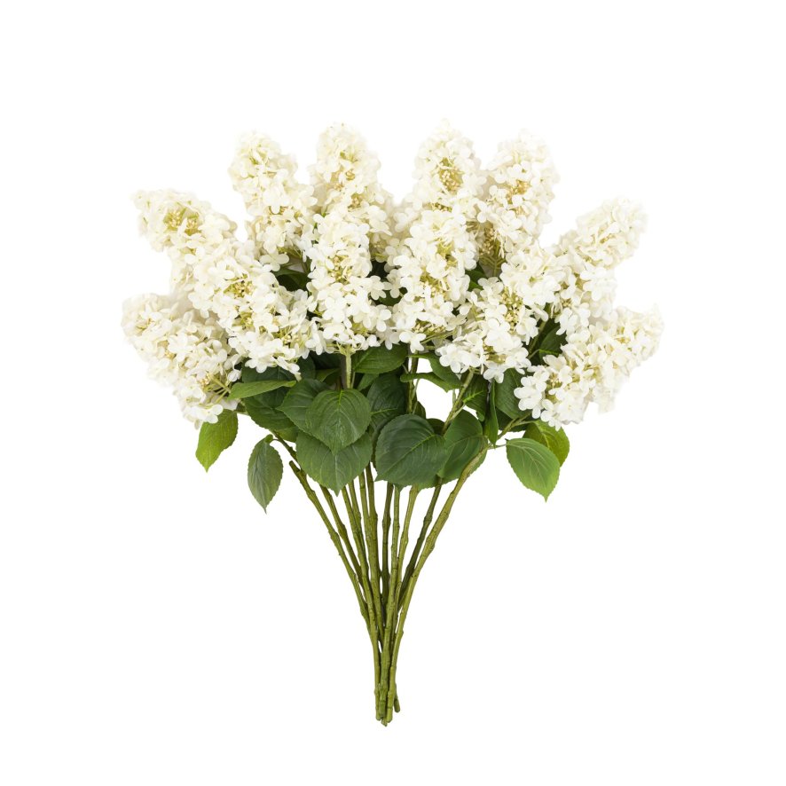 Faux Flowers - Vintage Cone Hydrangea Floral Stem Ivory (12pk) Faux Flowers - Vintage Cone Hydrangea Floral Stem Ivory (12pk)