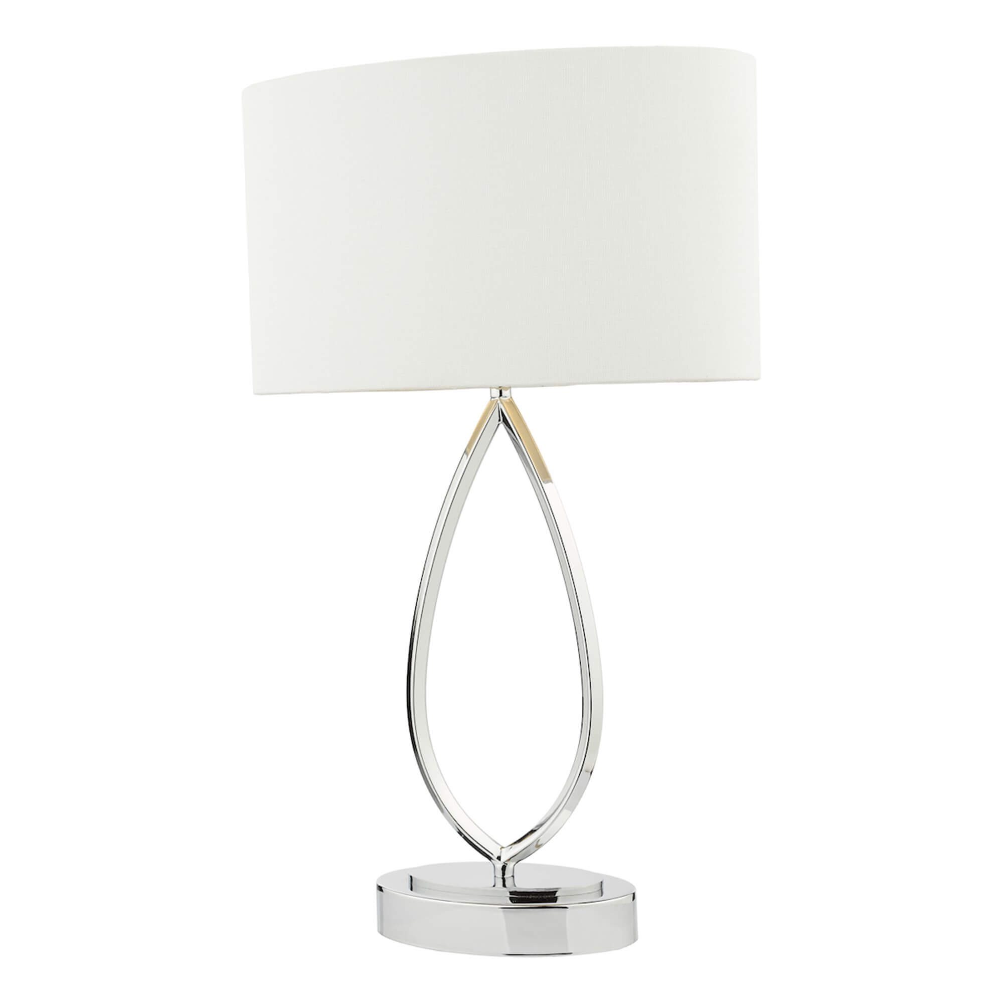 Pewter teardrop sales mina table lamp