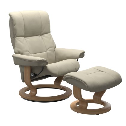 Stressless Mayfair - Recliner Chair and Footstool (Classic Base) Stressless Mayfair - Recliner Chair and Footstool (Classic Base)
