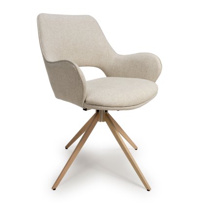 Perth - Swivel Dining Chair (Natural)