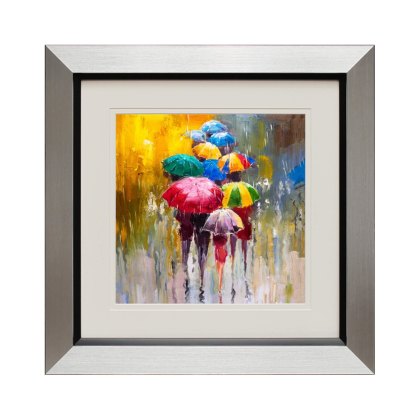 Scenes and Landscapes - Les Parapluies I small Scenes and Landscapes - Les Parapluies I small