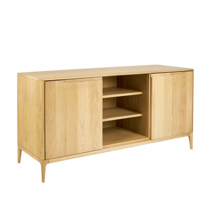 Ercol Romana - Open Media Sideboard