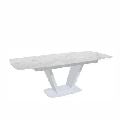 Athens - Extending Dining Table (White) Athens - Extending Dining Table (White)