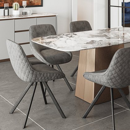Corfu - Dining Chair (Grey)