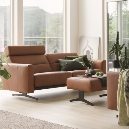 Stressless Stella - 2.5 Seat Sofa with Upholstered Arms