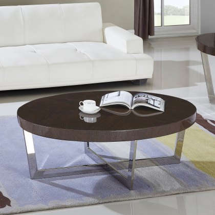 Orion - Oval Coffee Table (Acorn)