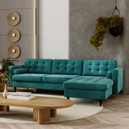 Amelie - Large Right Hand Facing Chaise Corner Sofa