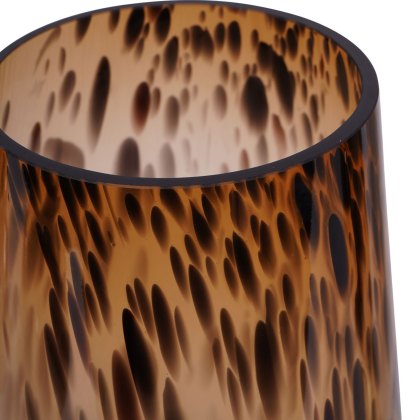 Savanna - Glass Vase with Brass Base (50cm)