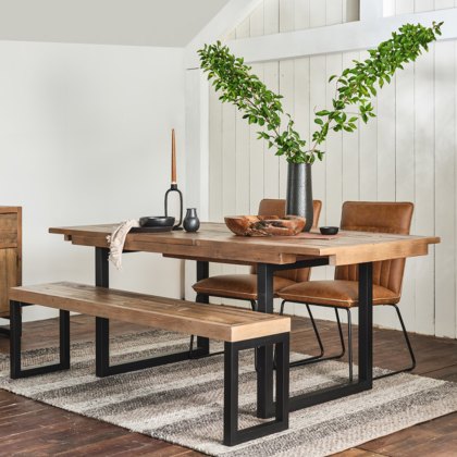 Kennedy - Extending Dining Table (140cm-180cm) Kennedy - Extending Dining Table (140cm-180cm)
