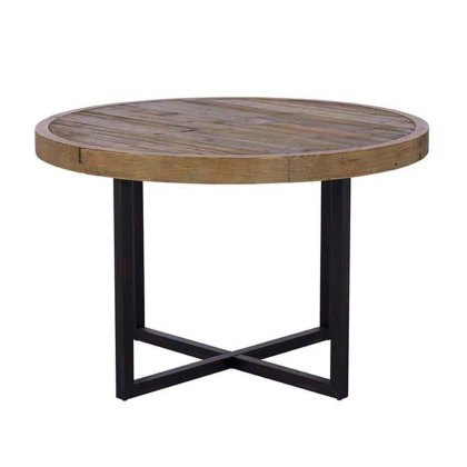 Kennedy - Round Dining Table (120cm) Kennedy - Round Dining Table (120cm)
